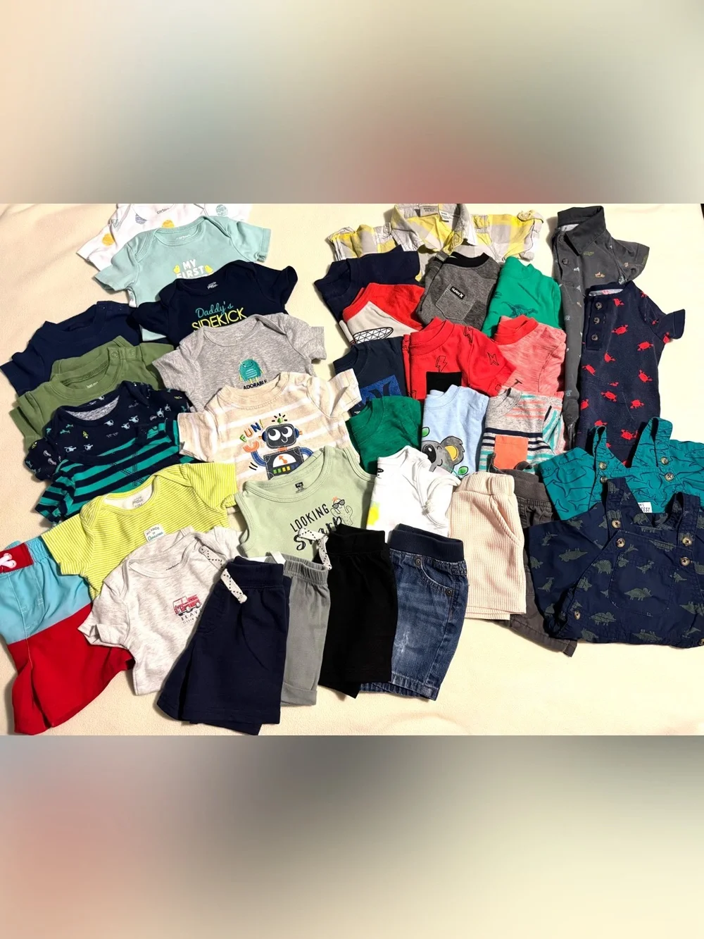 Carters sizing note
